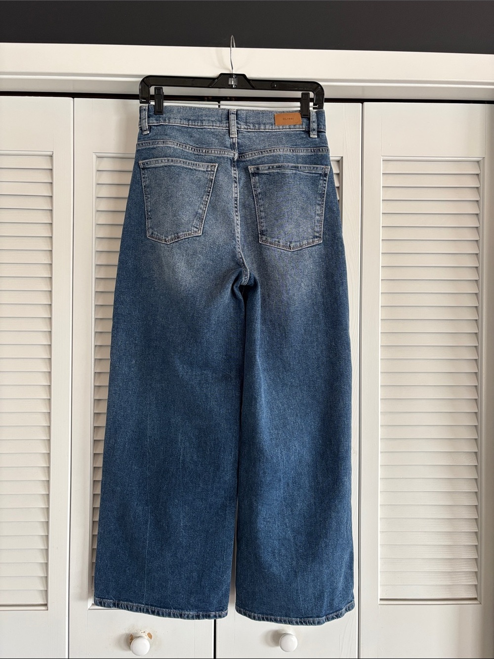 DL1961 Hepburn Wide Leg 27” Jeans Women’s High Rise Blue Denim Ankle Size 27 - Picture 4 of 11